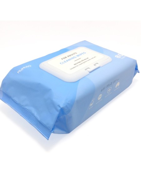 Lingettes Nettoyantes pour Adultes (80 Pièces)