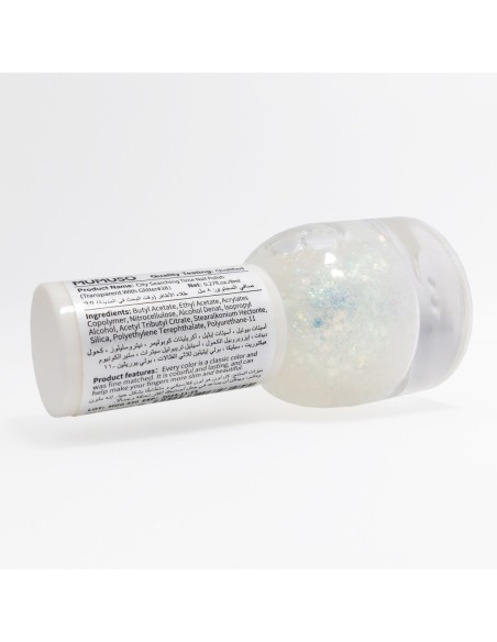 Vernis à Ongles City Searching Time - 38 - Transparent avec Paillettes