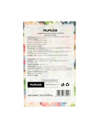 Parfum pour Femme "Flower’S Whisper" – Waiting...