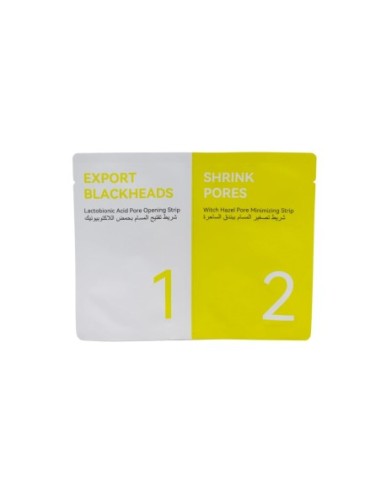 Bandes pour Élimination de Comédons en 3 Étapes