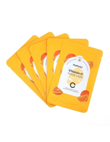 Masque Visage à la Vitamine C (5 Unités)