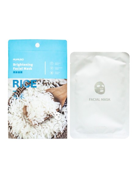Masque Facial Blanchissant Au Riz