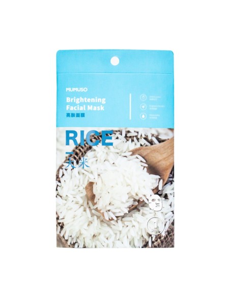Masque Facial Blanchissant Au Riz