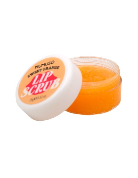 Gommage Des Lèvres à L'Orange Douce.