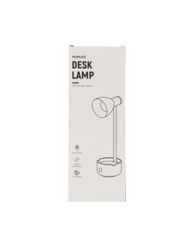 Lampe de Bureau avec Support de Rangement-Rose
