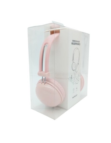 Casque Filaire-Rose