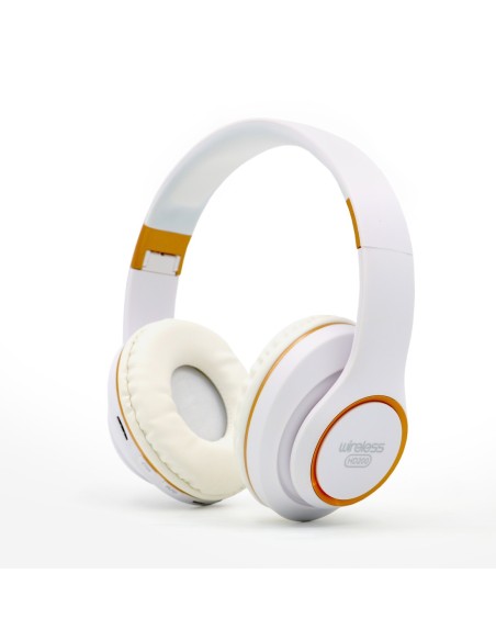 Casque Audio Sans Fil avec Réduction de Bruit (Blanc)