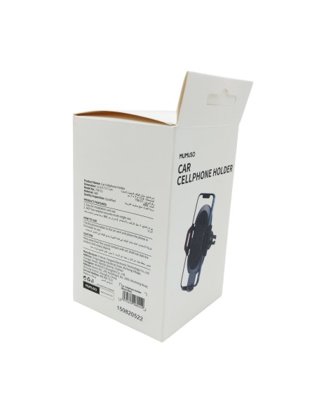 Support pour Téléphone Portable (Noir/Rouge)