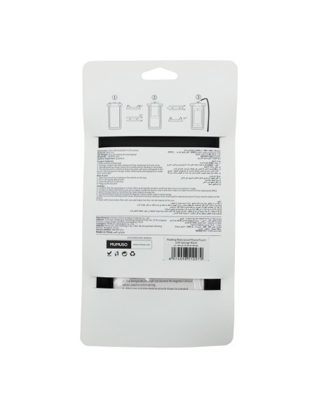 Support de Pochette de Téléphone Étanche Flottant- Étui de Téléphone Flottant avec Brassard de Lanière