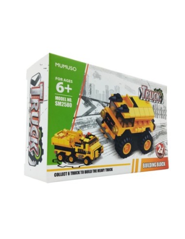 Blocs de Construction 6 en 1 (Camions de...
