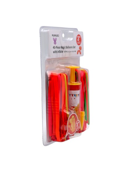 Jeu de 40 Ballons Magiques avec Gonfleur