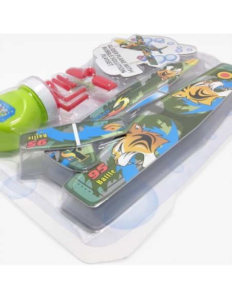 Avion Planeur avec Solution à Bulles (Camouflage)