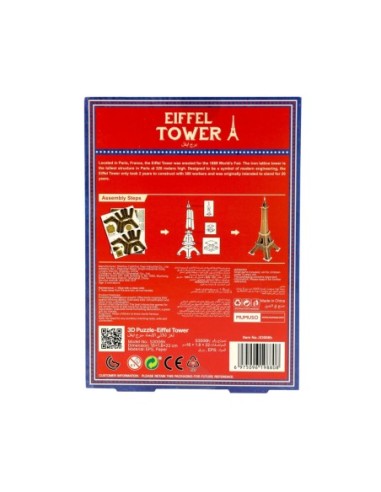 Puzzle 3D - Tour Eiffel