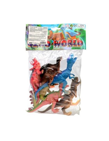 Pack 6 Figurines de Dinosaures