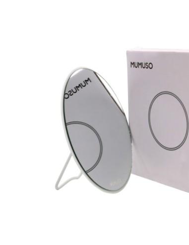 Miroir à Poser Rond (Blanc)