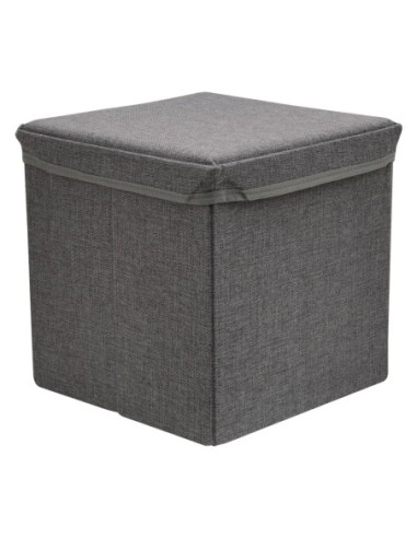 Pouf Carré de Rangement Pliant
