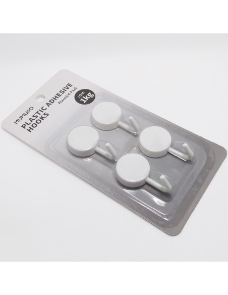 Crochets Circulaires en Plastique (4Pcs)