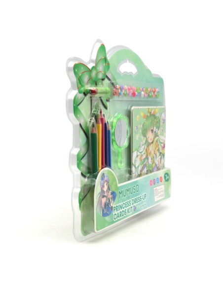Kit de Cartes à Jouer Princesse (Vert)
