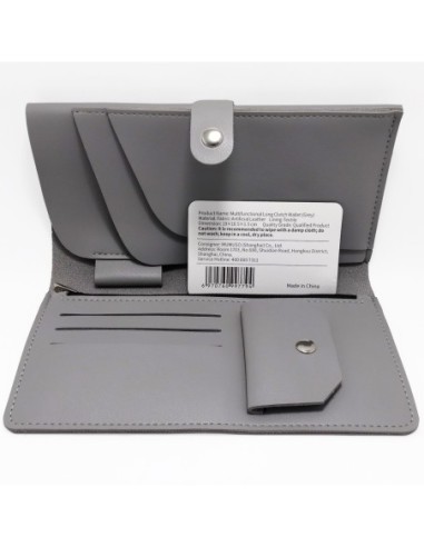 Pochette Longue Multifonctionnelle (Grise)