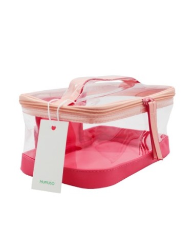 Trousse Portable à Cosmétiques Rose