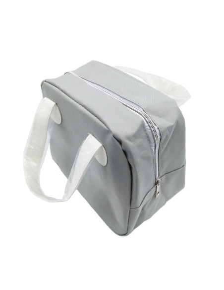 Sac à Lunch Visage Souriant - Gris