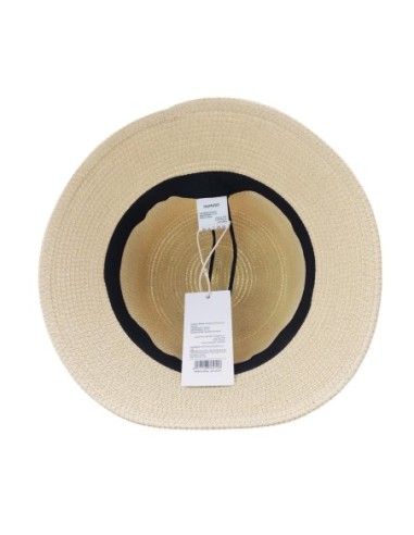 Chapeau de Paille à Carreaux (Beige)