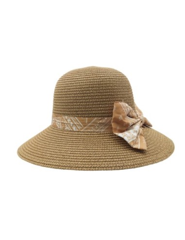 Chapeau de Paille à Carreaux (Beige)