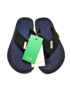 Tongs pour Hommes Sergé Bleu Marine Pointure 40