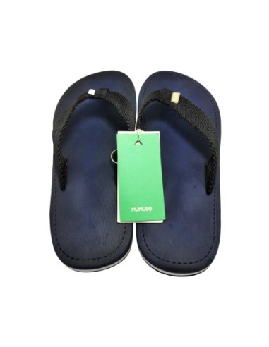 Tongs pour Hommes Sergé Bleu Marine Pointure 40