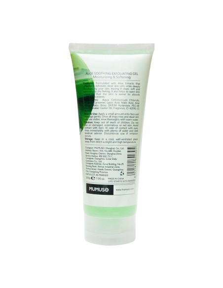 Gel Exfoliant Apaisant à L'Aloe
