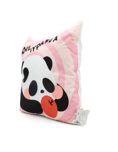 Coussin Détachable Panda Rose