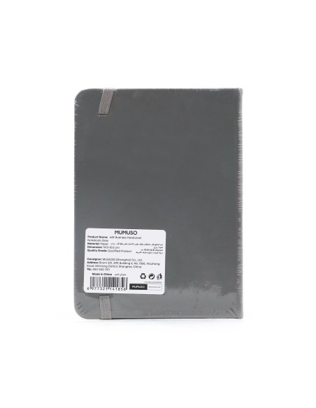 Carnet Rigide Business (Gris)