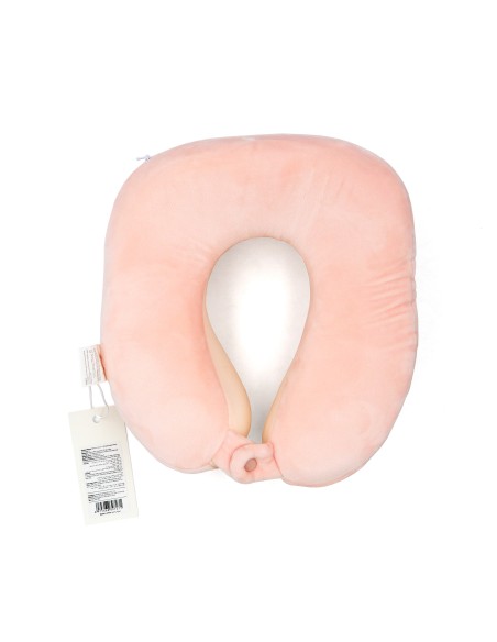 Oreiller de Voyage Cervical En Mousse À Mémoire De Forme (Fraise)