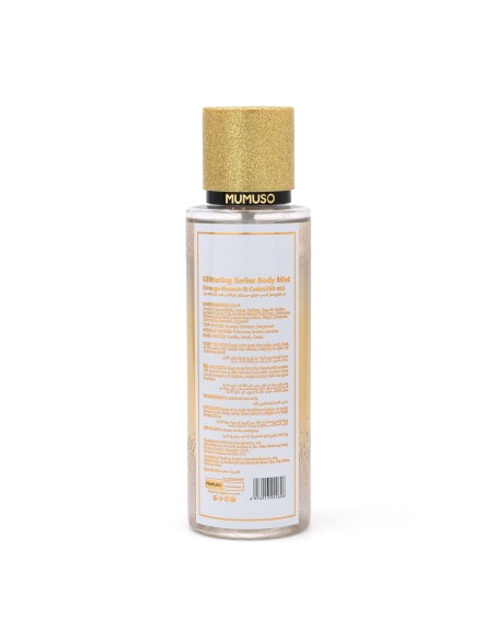 Brume Corporelle Série Pailletée (Fleur D'Oranger & Cèdre/250 Ml)