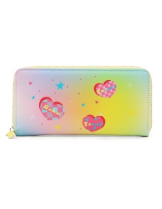 Portefeuille Long Multifonctionnel (Loving Heart/Jaune)