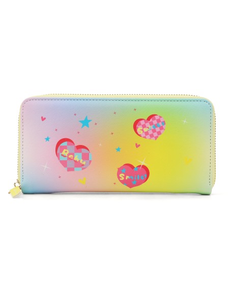 Portefeuille Long Multifonctionnel (Loving Heart/Jaune)