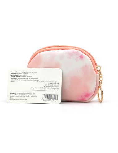 Porte-Monnaie Tie-Dye (Rose)