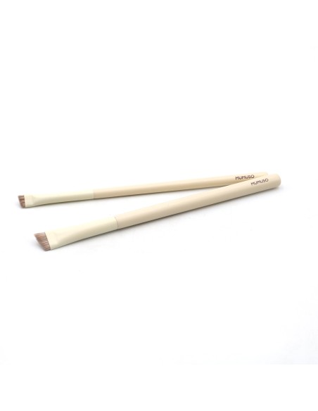 Ensemble de Pinceaux Angulés pour Sourcils et Eyeliner
