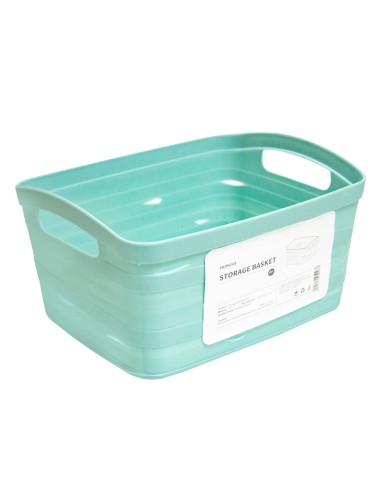 Panier de Rangement Bleu-Vert