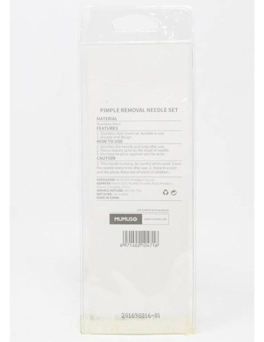 Set d'Aiguilles pour L'Élimination Des Boutons