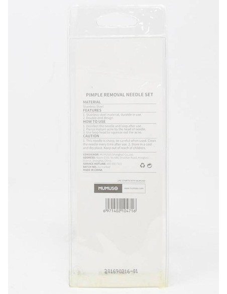 Set d'Aiguilles pour L'Élimination Des Boutons