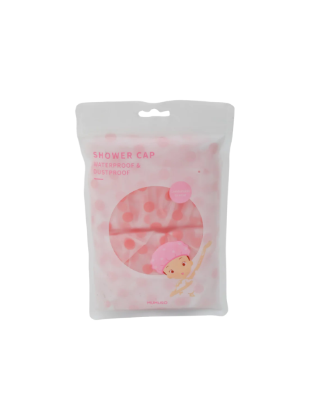 Bonnet de Douche à Pois (Paquet de 2)