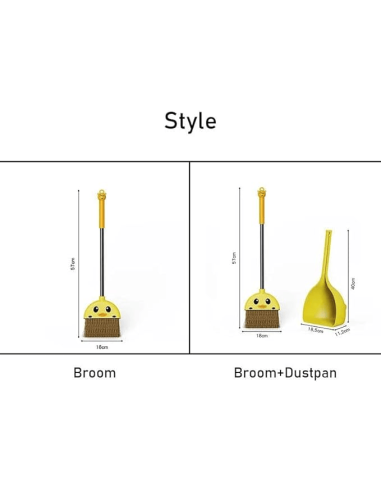 Balai et Pelle à Poussière avec Long Manche...