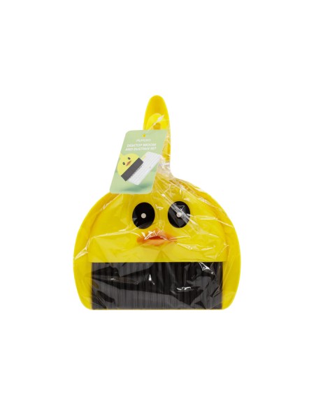 Balai et Pelle de Bureau Canard Jaune