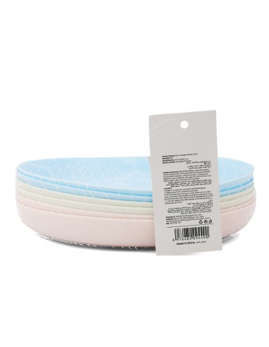 Assiettes Éco-Friendly – Lot de 6