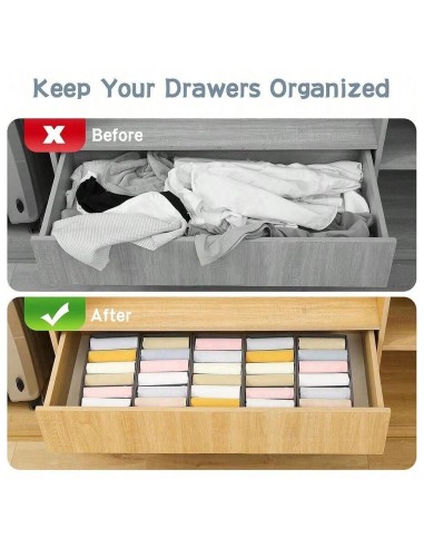 Organisateur de Tiroirs Pliable pour...