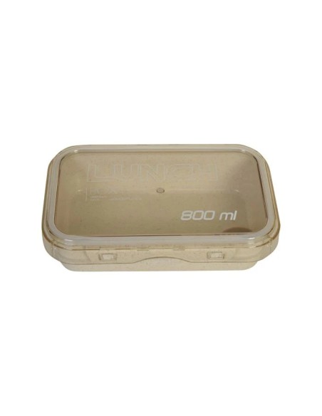 Lunch Box-Paille de Blé/800 Ml/Apricot