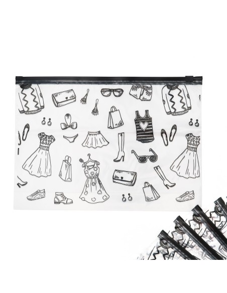 Sacs de Rangement à Fermeture Coulissante - 6 Unités