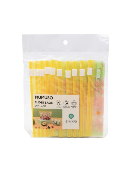 Sacs de Rangement à Fermeture Coulissante (Lot de 10)