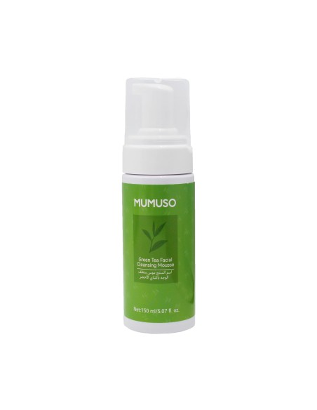 Mousse Nettoyante pour le Visage au Thé Vert (150 ml)